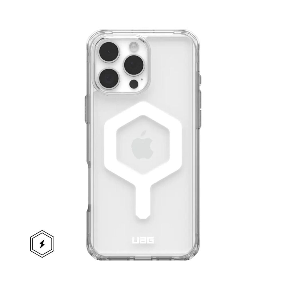 Husa UAG Plyo pentru iPhone 16 Pro Max, Compatibil cu MagSafe, Alb Engros