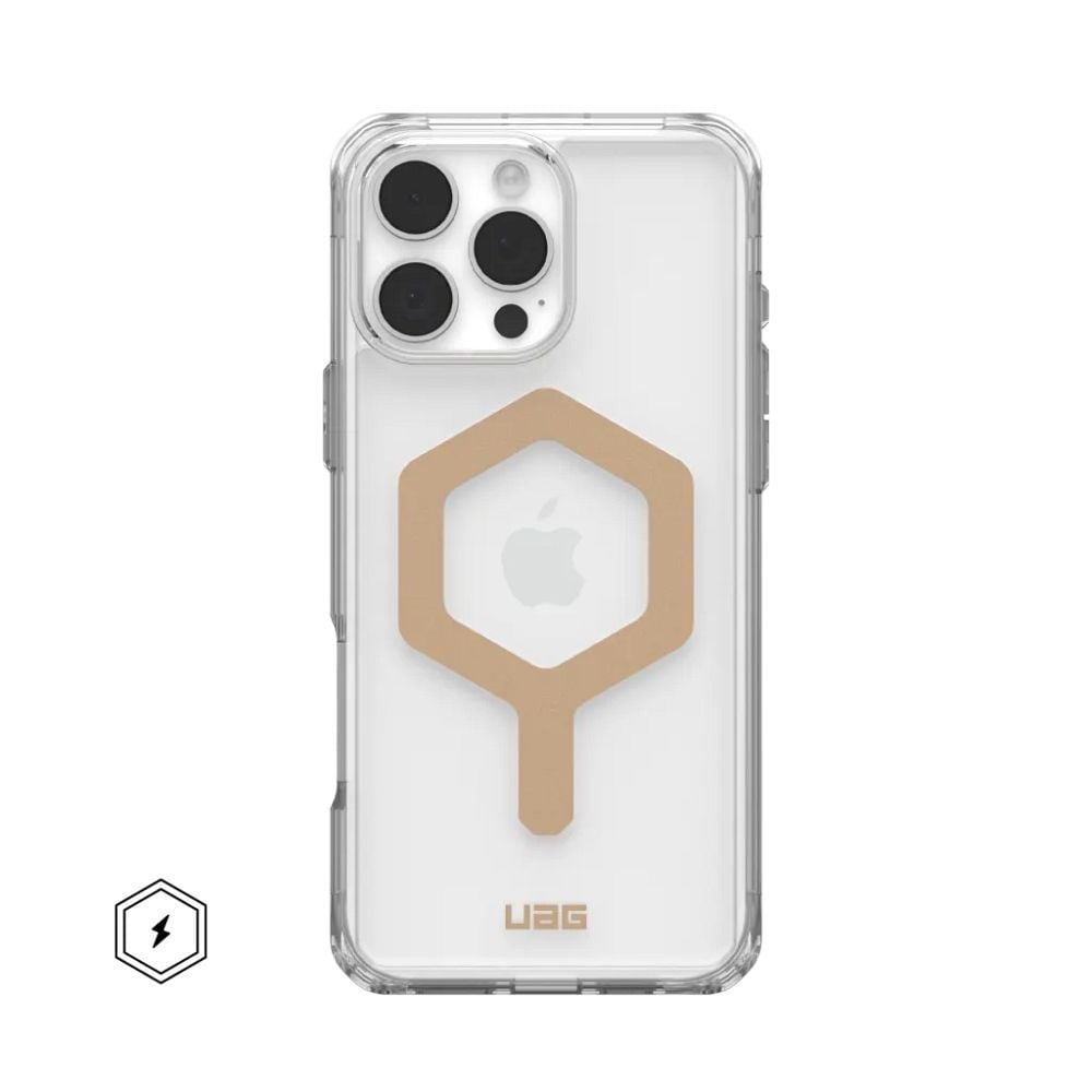 Husa UAG Plyo pentru iPhone 16 Pro Max, Compatibil cu MagSafe, Auriu Engros