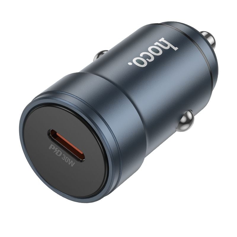 Adaptor Auto Hoco Z57, Port Type-C, Incarcare rapida 30W, Negru Engros