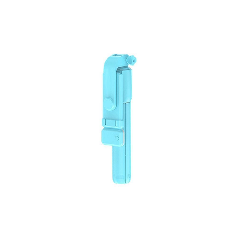 Selfie Stick/Trepied cu telecomanda Wireless, Extensibil 71 cm, Ultra-Portabil, R1S, Albastru Engros