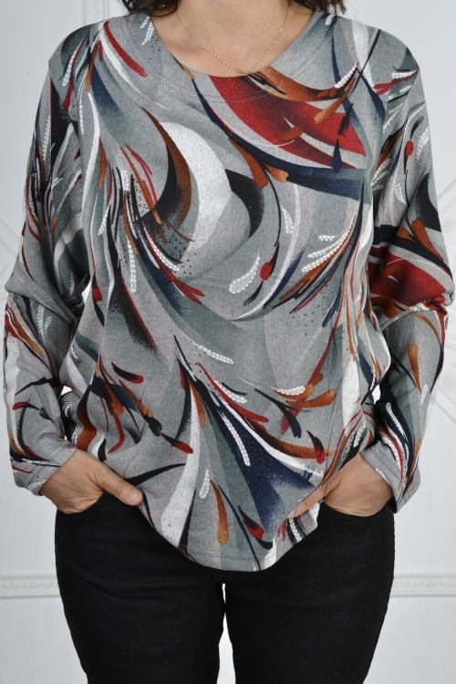 Bluza maneca lunga fashimo 11023