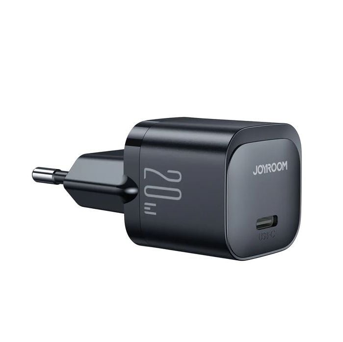 Incarcator Retea Type-C, Joyroom JR-TCF02, Putere 20W, Mini charger, Negru Engros