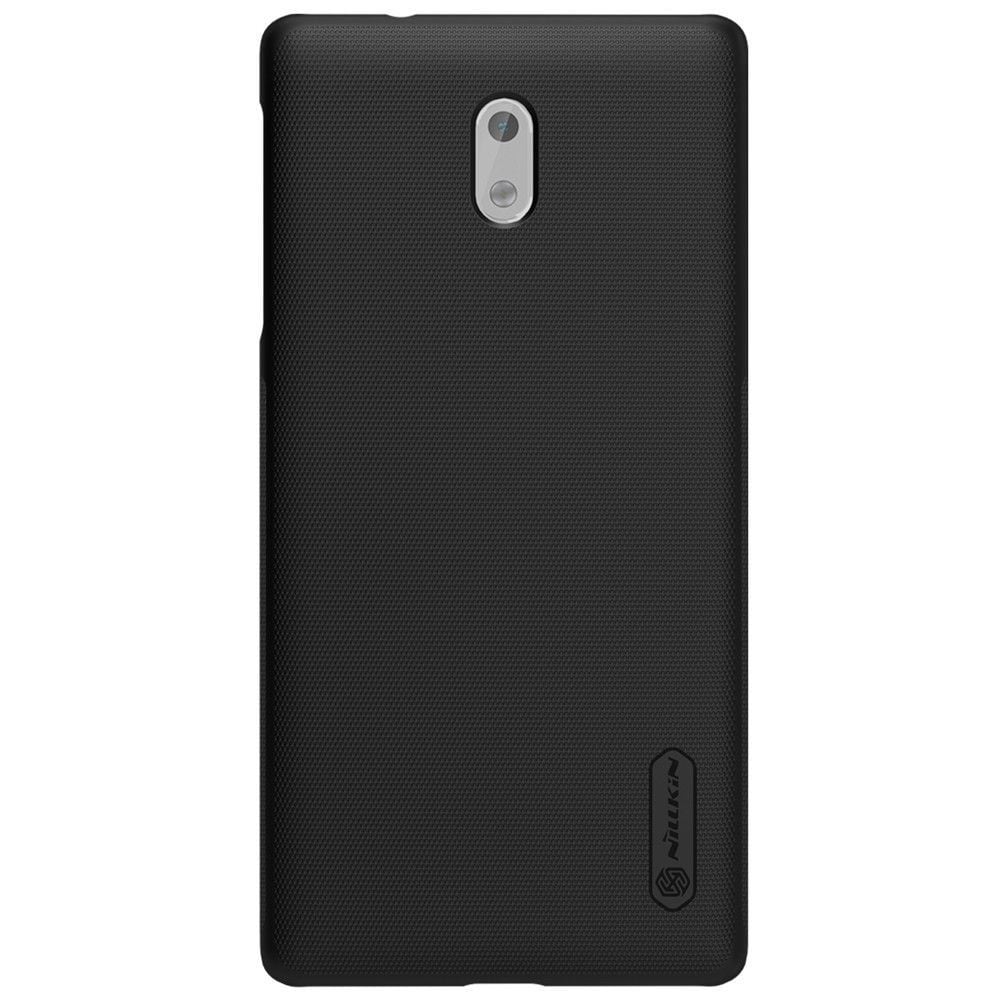 Husa Nillkin protectiva subtire policarbonat, Compatibila cu Nokia 3, neagra Engros