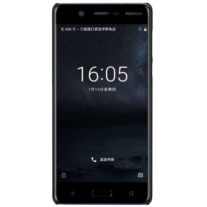 Husa Nillkin protectiva subtire policarbonat, Compatibila cu Nokia 5, neagra Engros