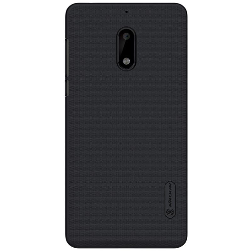 Husa originala Nillkin protectiva subtire policarbonat, Compatibila cu Nokia 6, neagra Engros