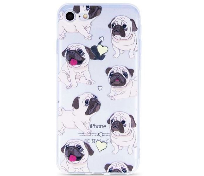 Husa TPU transparenta Happy Dog pentru Compatibila cu Samsung S7 Engros