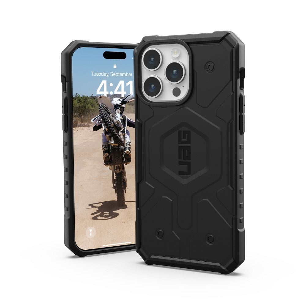 Husa  UAG Compatibila cu iPhone 15 Pro Max, Compatibil Magsafe, Pathfinder, Negru Engros