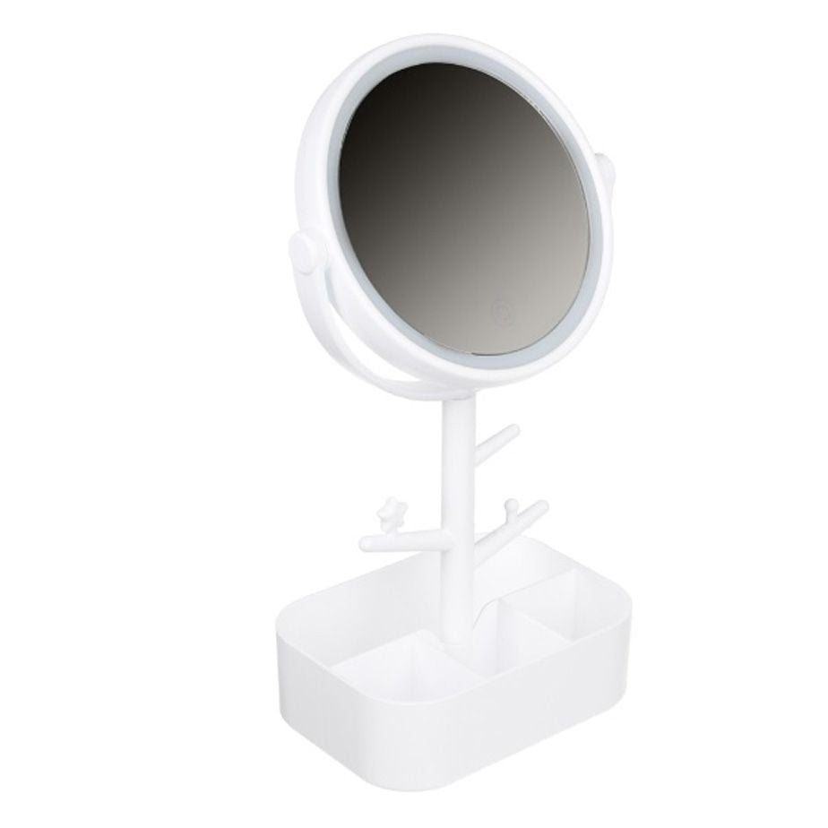 Oglindă Cosmetica Sela 2în1 cu LED și Zoom 5X