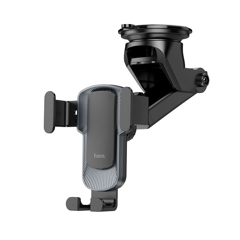 Suport auto, Gravitatie, Hoco CA104 Telescopic Gravity, Bord/parbriz, Ajustabil, Universal, Negru Engros