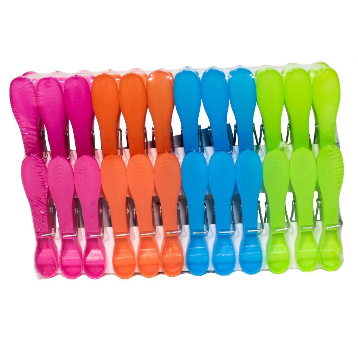 Set carlige rufe Engros, din plastic, mari, 24 buc, multicolore