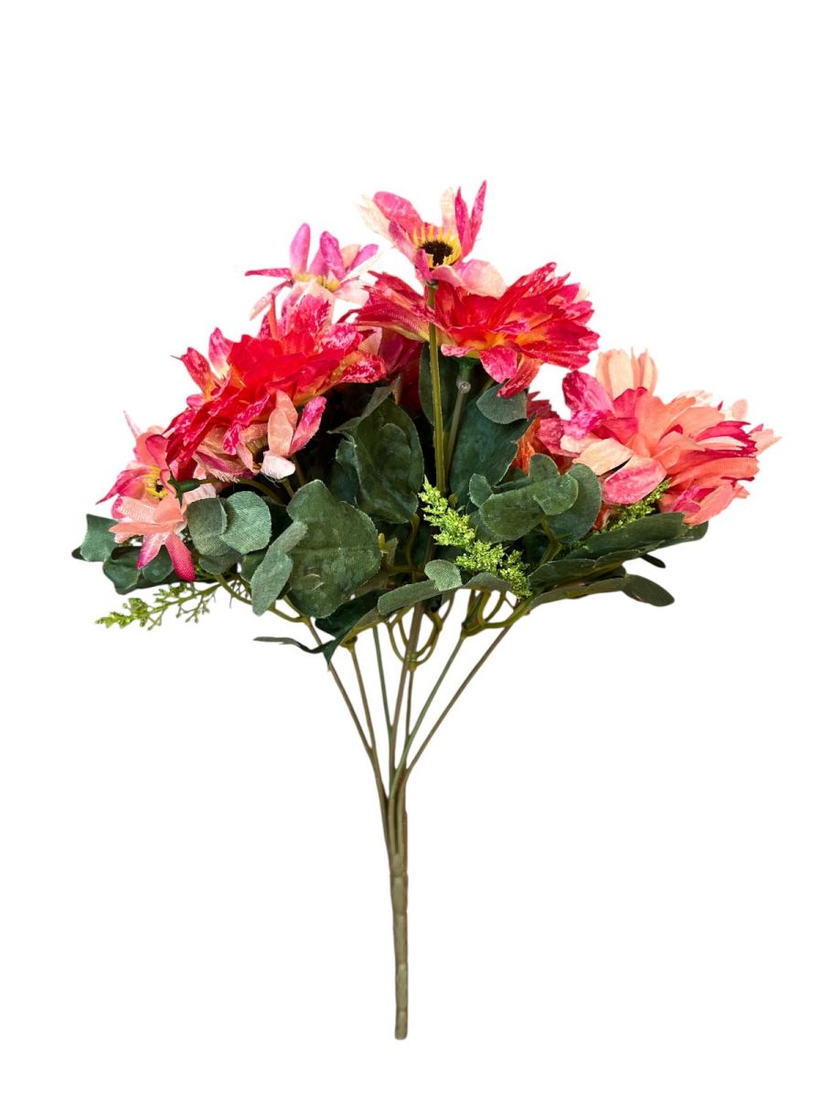 Buchet crin artificial 7 fire, Flori artificiale En-Gros, 30 cm