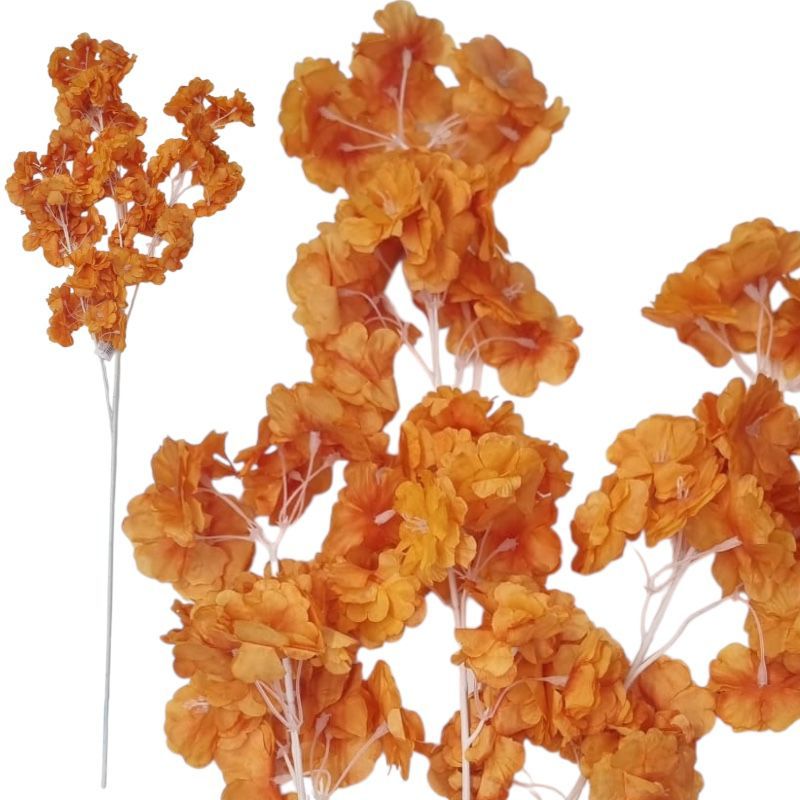 Floare de cires 100 cm 3 ramuri cu tulpină albă, en-gros
