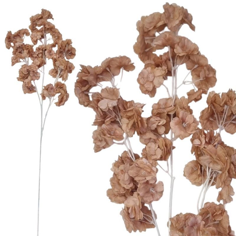 Floare de cires 100 cm 3 ramuri cu tulpină albă, en-gros
