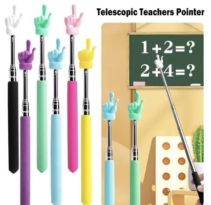 Baston- Arătător-Indicator telescopic deget color Engros