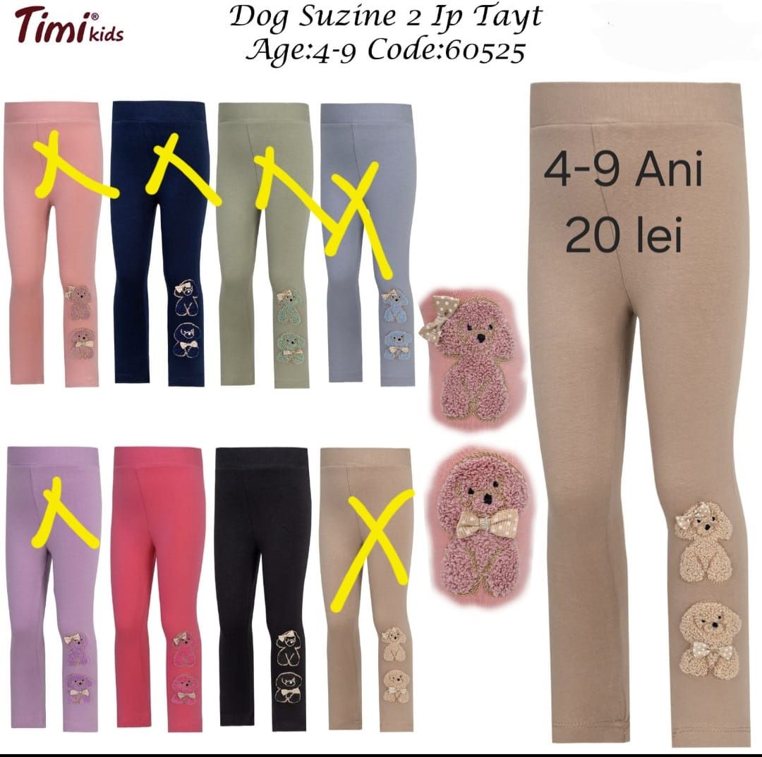 Colanti Engros pentru fete, cu model imprimat