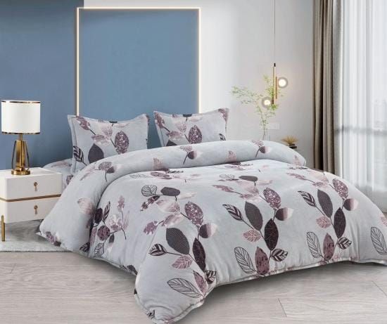 Lenjeri Cocolino En-Gros, Albastru, pentru Pat Dublu, 200x230cm, cu 2 Fete de Perna Incluse