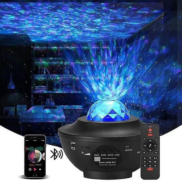 Proiector engross Star Galaxy LED, Difuzor Bluetooth, proiector stele, proiector galaxie