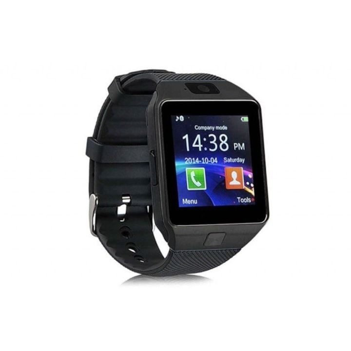 Ceas inteligent engross, cu camera, Smart Technology, cartela SIM, 3G, Bluetooth, Negru, gri, auriu