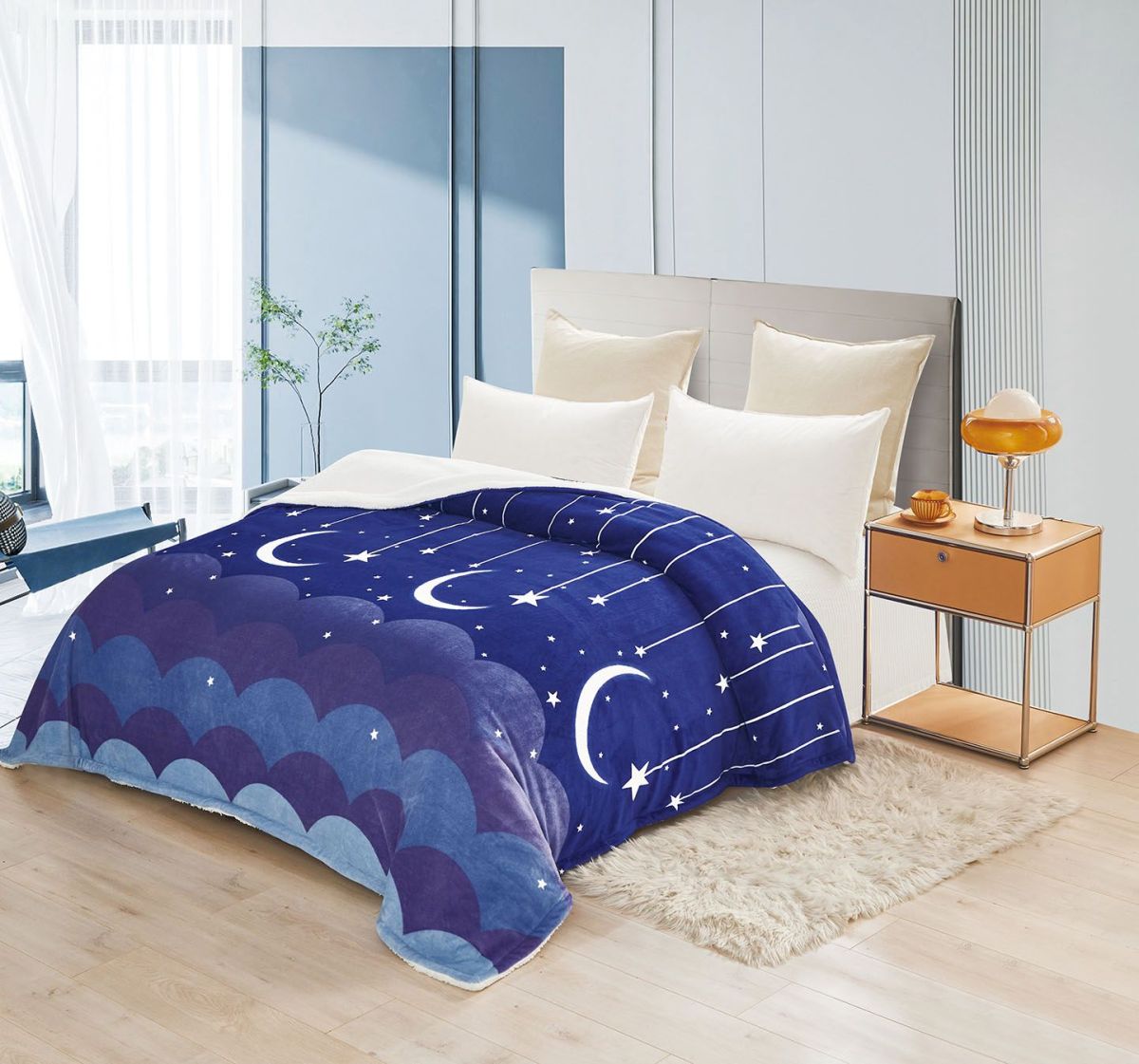 TRIO Paturi Cocolino En-Gros, Groase, 1,9Kg Bucata, SERIE 3 MODELE DIFERITE, cu Blanita, pentru Pat Dublu, 200x230cm