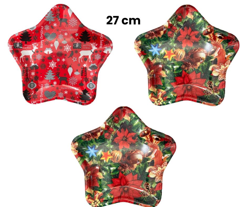 ​Tava decor Crăciun engros  MODEL STELUTA