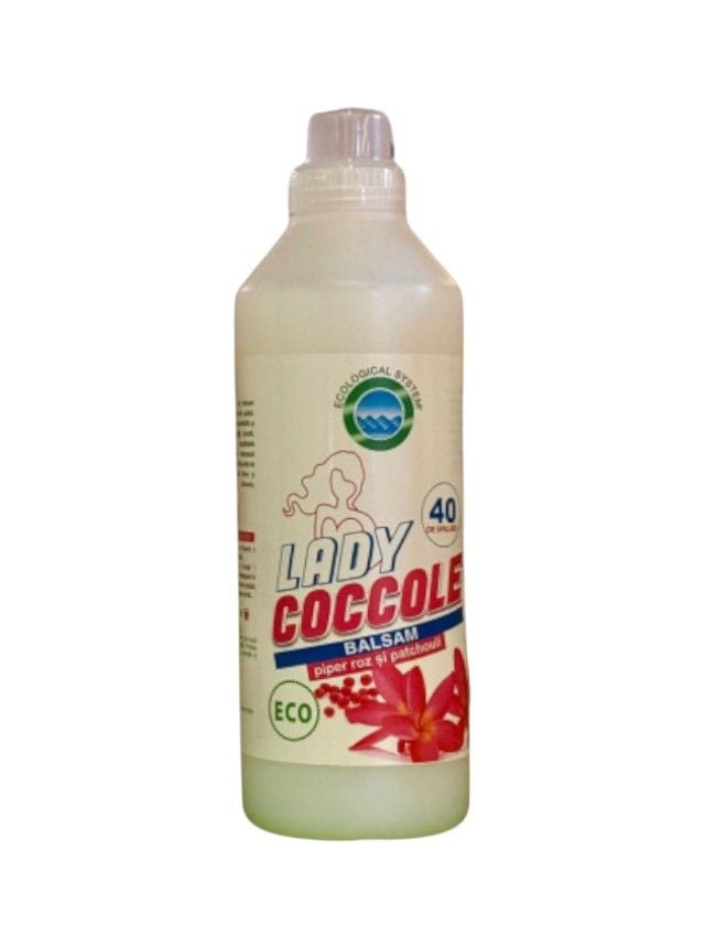 Balsam De Rufe Ecologic Engros, Lady Cocole Hipoalergenic, 1 L 40 Spalari, Piper roz și patchouly