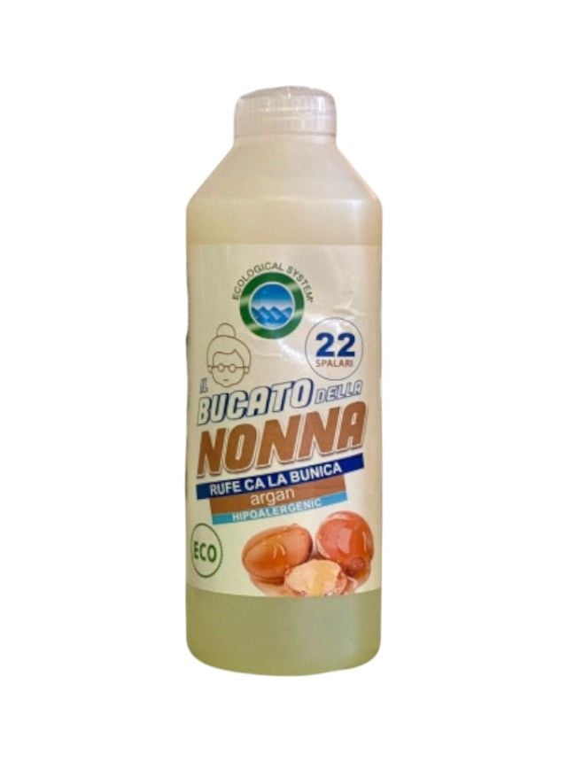 Detergent De Rufe Ecologic Engros, Bucato Della Nona, Rufe Ca La Bunica 1,1 L 22 Spalari, Argan