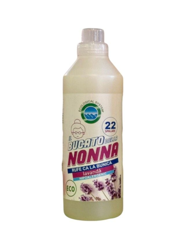 Detergent De Rufe Ecologic Engros, Bucato Della Nona, Rufe Ca La Bunica 1,1 L 22 Spalari, Lavanda