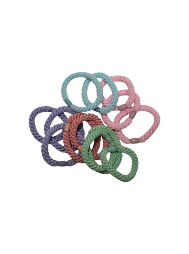 Elastice de par Engros, mix culori, set 24 buc, R04