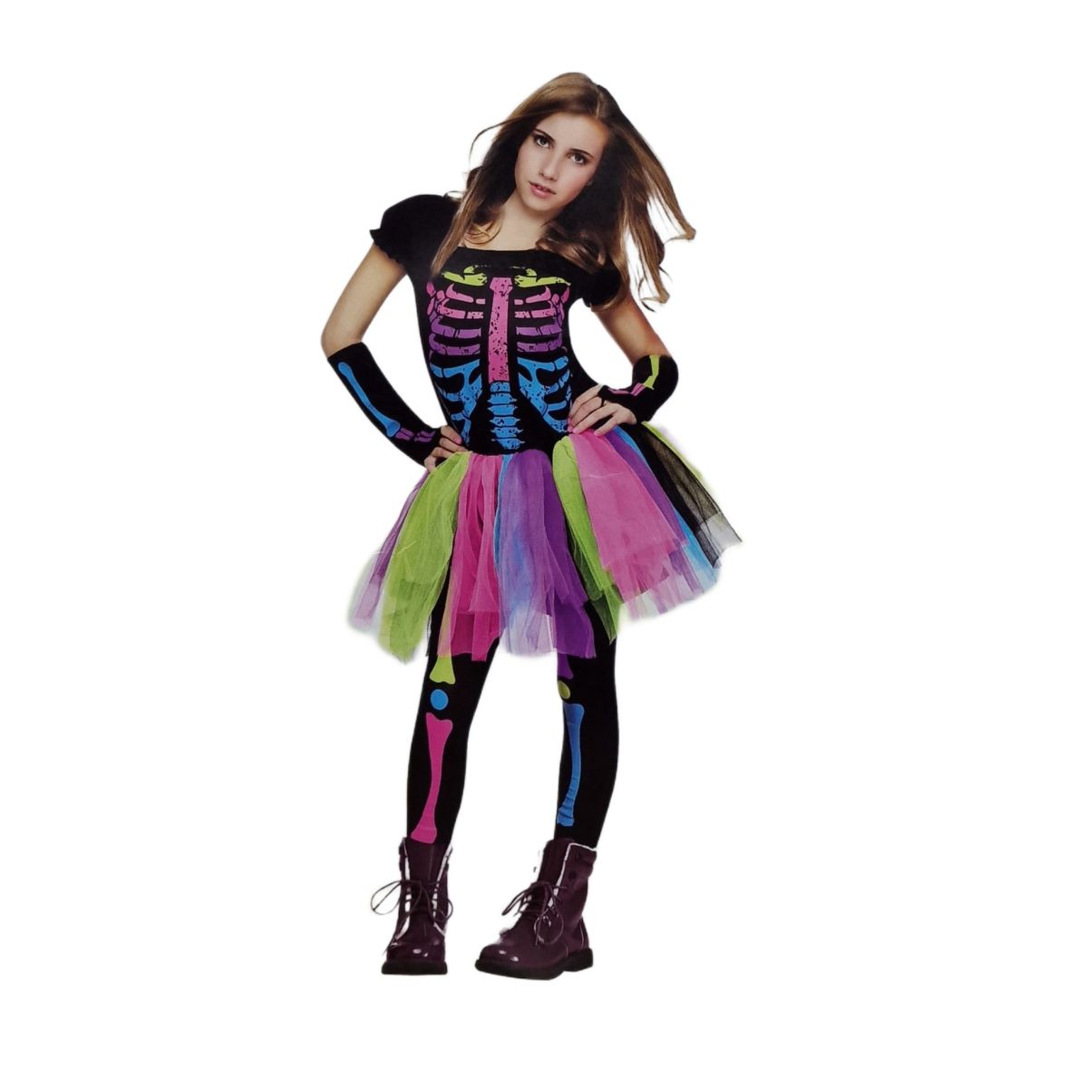 Costum schelet de Halloween