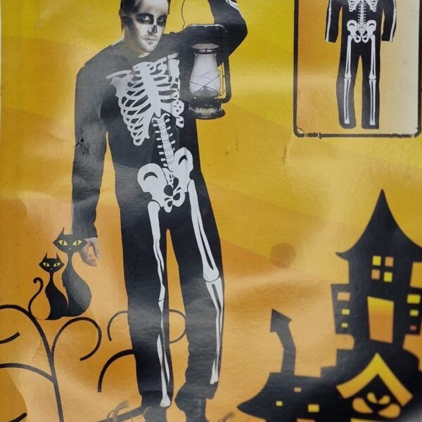 Costum schelet de Halloween