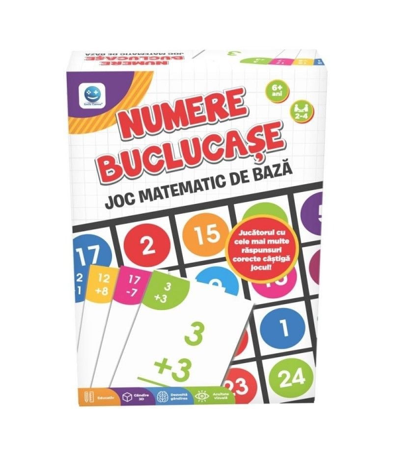 Joc Engros matematic - numere buclucase , smile games