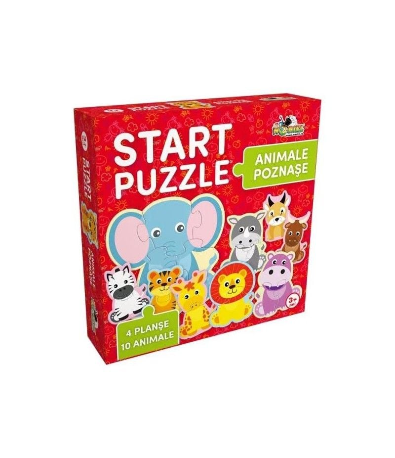 Puzzle Engros 4 in 1 animalute poznase