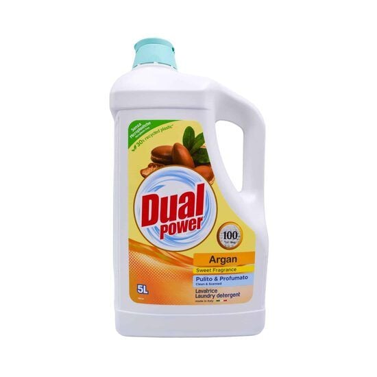 Detergent lichid Dual Power Argan 100 spălări 5 L Engros