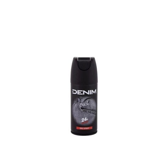 Deodorant Denim Body Spray BLACK, 150 ml Engros