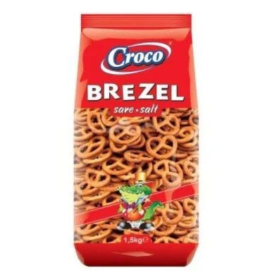 Brezel cu sare Croco, 1,5 Kg Engros