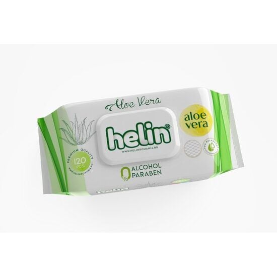 Servetele umede Helin Aloe, 120 buc. Engros