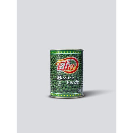 Mazare verde la cutie Elio, 400g Engros