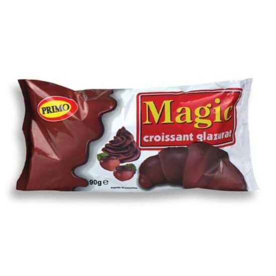 Croissant cu ciocolată glazurat Magic 90 g Engros