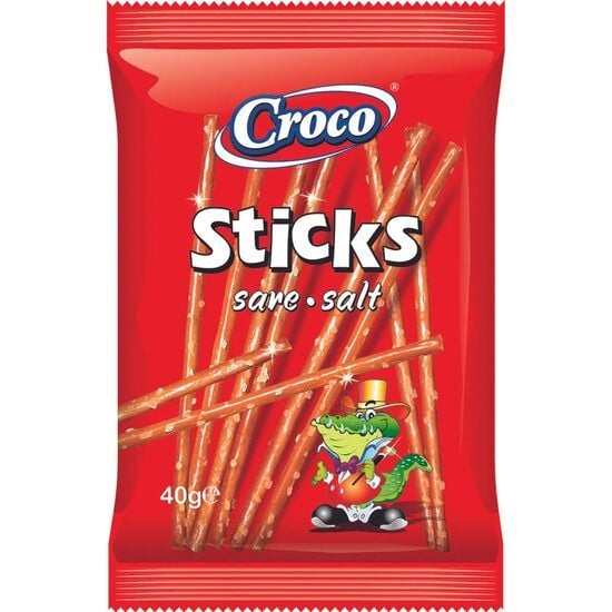 Sticksuri cu sare Croco, 40g Engros