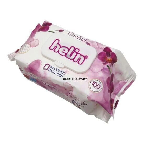 Servetele umede Helin Orchid, 100 buc. Engros