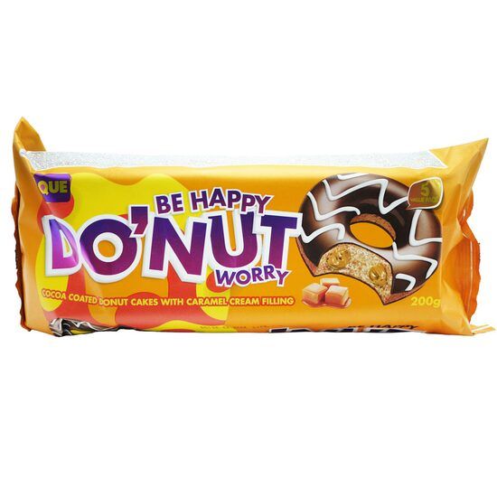 Desert Que Be Happy Donut Worry Caramel Cream 200g Engros