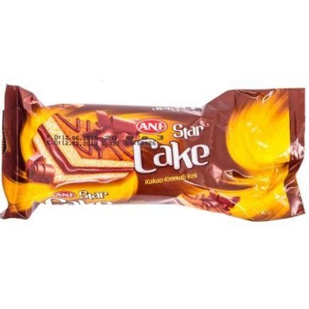 Prajitura Ani Star Cake cu crema de cacao, 20g Engros