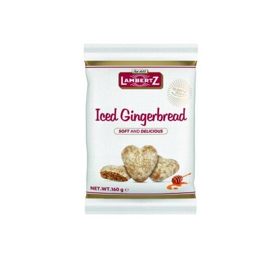 Lambertz Turte dulce glazurate in forma de inima 160g Engros