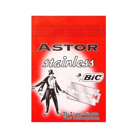 Set Lame Barbierit Bic Astor Stainless, 100 Bucati Engros