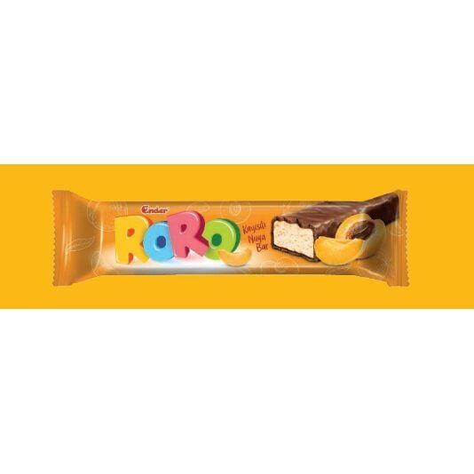 Roro baton nuga cu caise  si glazura de cacao Ender 20g Engros
