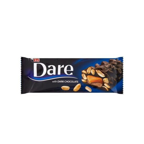 Baton cu ciocolata neagra si arahide Dare, 45 g Engros