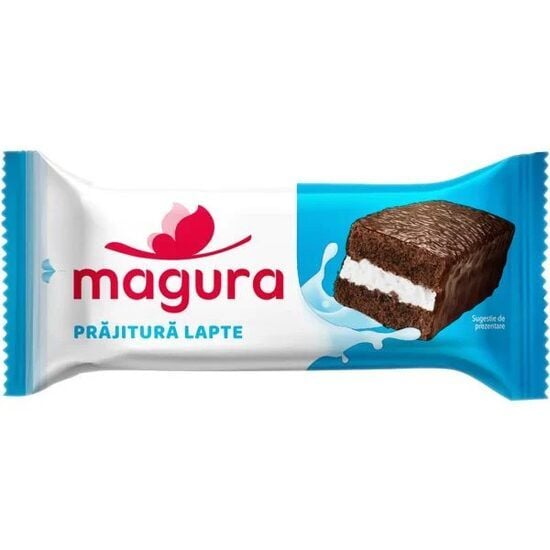 Prajitura Magura cu lapte si cacao 35g Engros