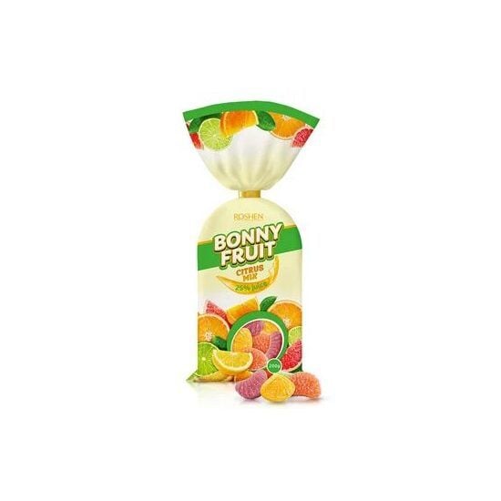 Jeleuri cu Gust de Fructe Citrice Mixte Roshen Bonny Fruit 200g Engros