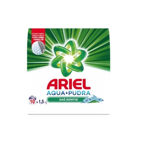 Detergent pudra automat Aqua color Ariel, 1.5kg Engros