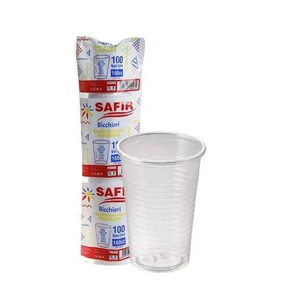 Pahare plastic, 250ml, 60buc/set Engros